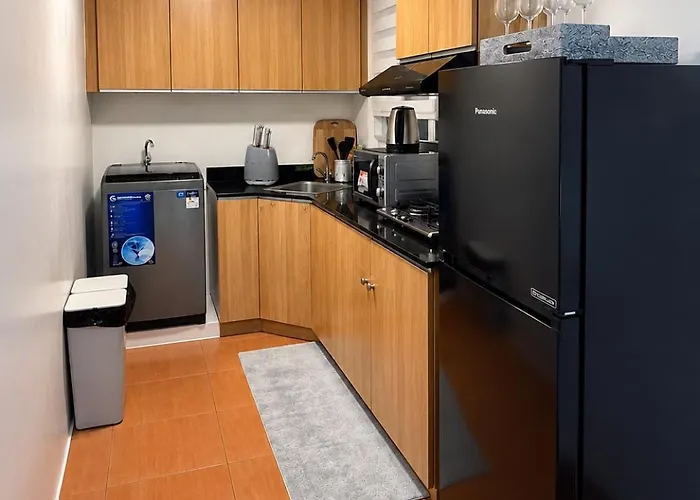 Apartment Modern Luxe 2 Bedroom Free Pool Access Parking And Netflix Manila